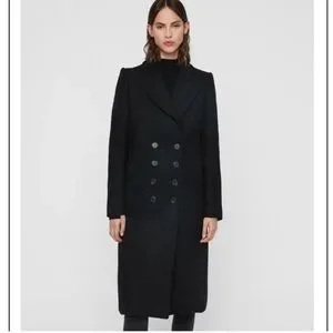 All Saints Jackets Coats Allsaints Blair Shadow Coat Poshmark